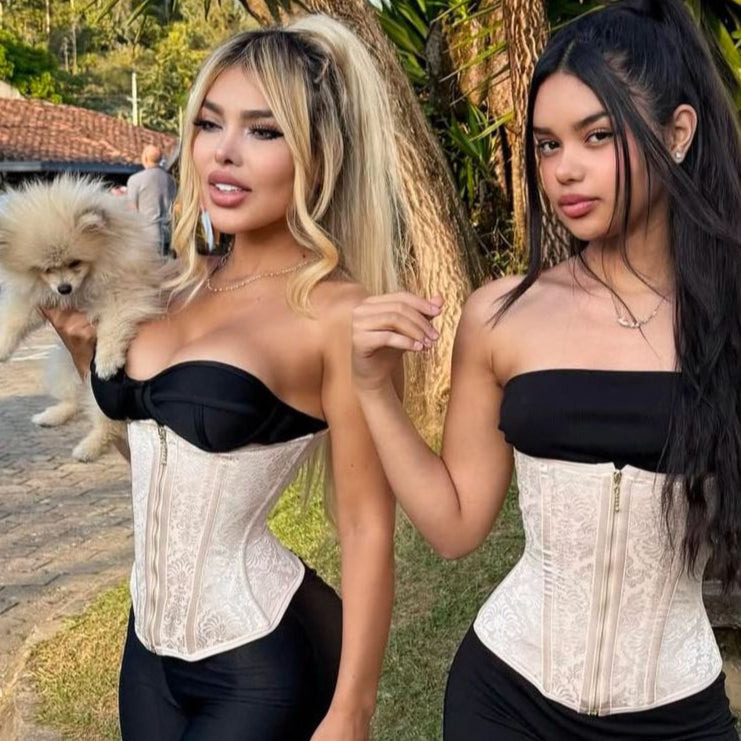 Corset tradicional BEIGE <P> by La Barbie Colombiana